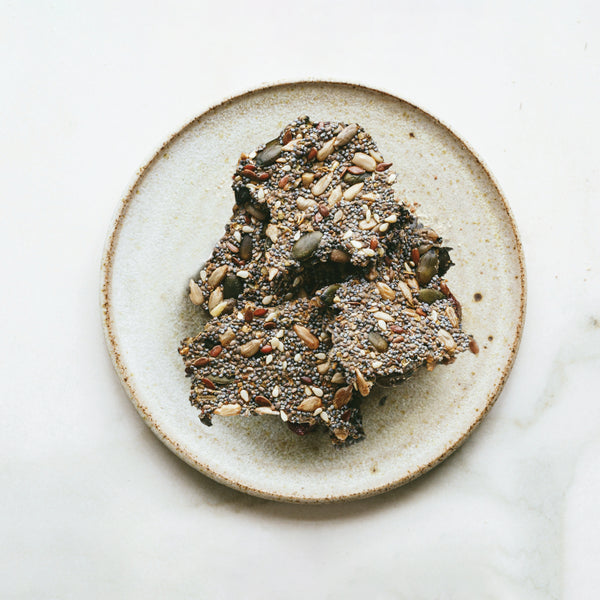 Seeded Omega and Millet Crackers