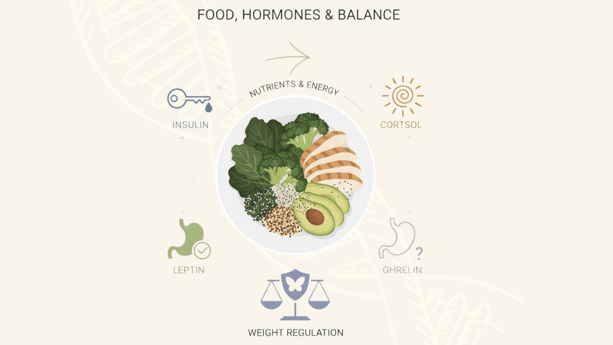 The Big 5 Hormones That Affect Your Weight (and How Food Influences Them)