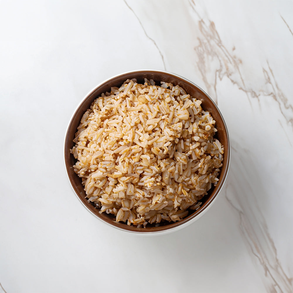 Quick to Heat Brown Cooked Rice | Foodhak