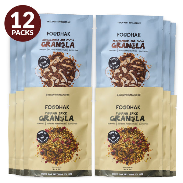 Granola Snack Bundle - 12 Minis