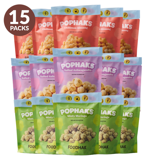 Pophaks Snack Bundle - 15 Minis