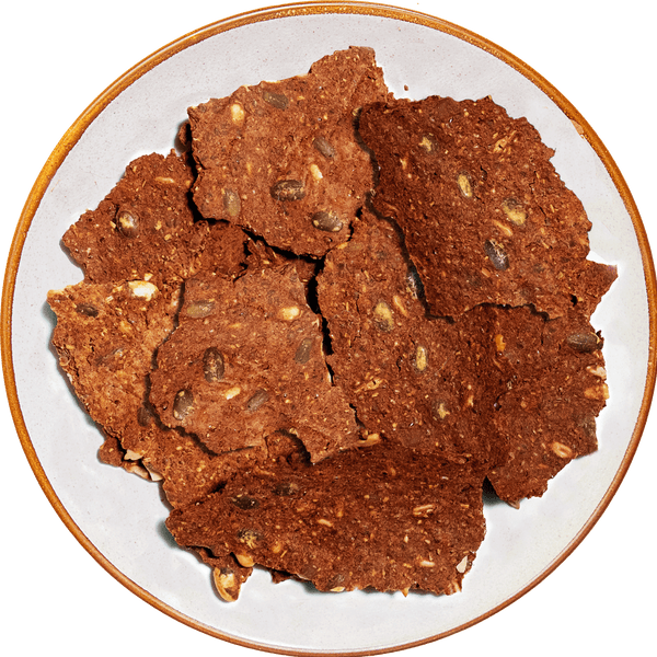 Sweet Beetroot Protein Crackers