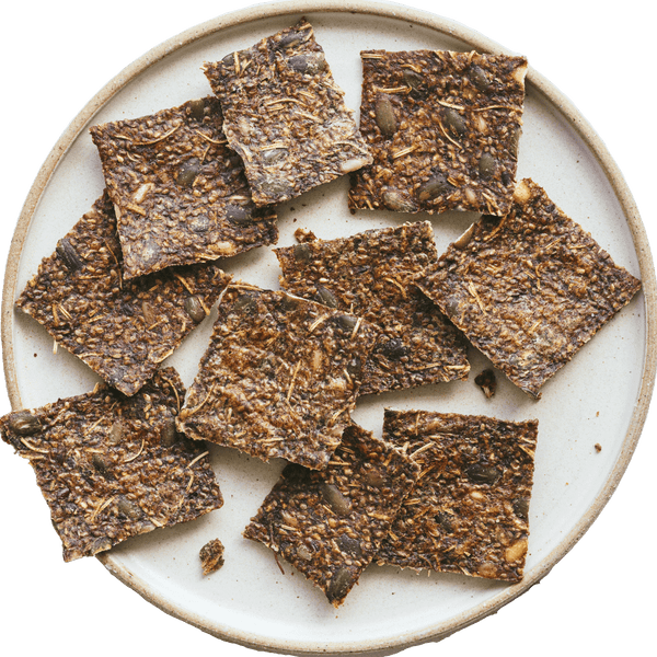 Rosemary Garlic Protein Crackers - 100g