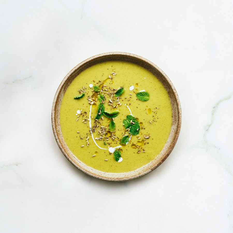 Courgette, Lemon and Mint Soup (600g)*